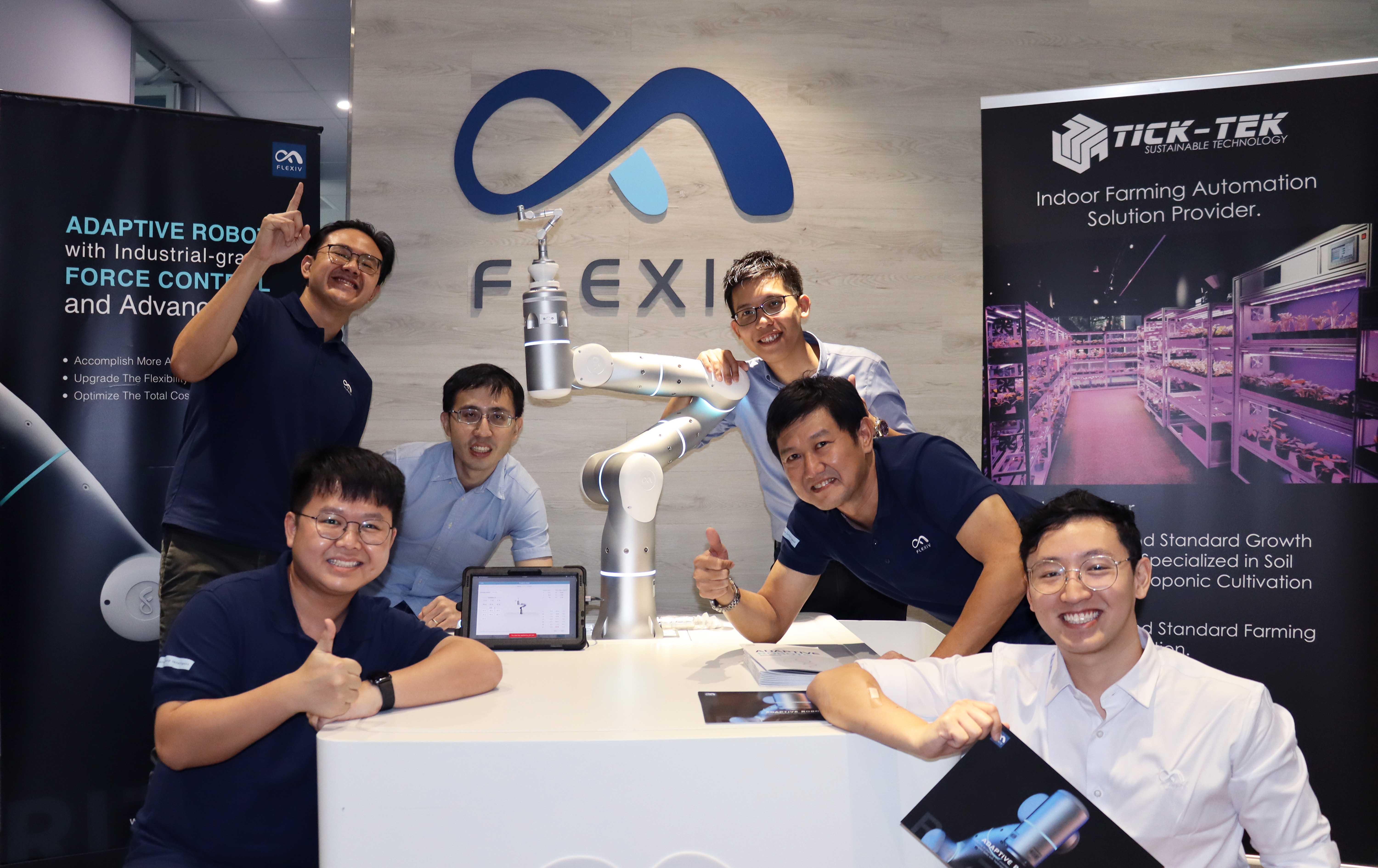 Flexiv-TickTeck agricultural robotics team