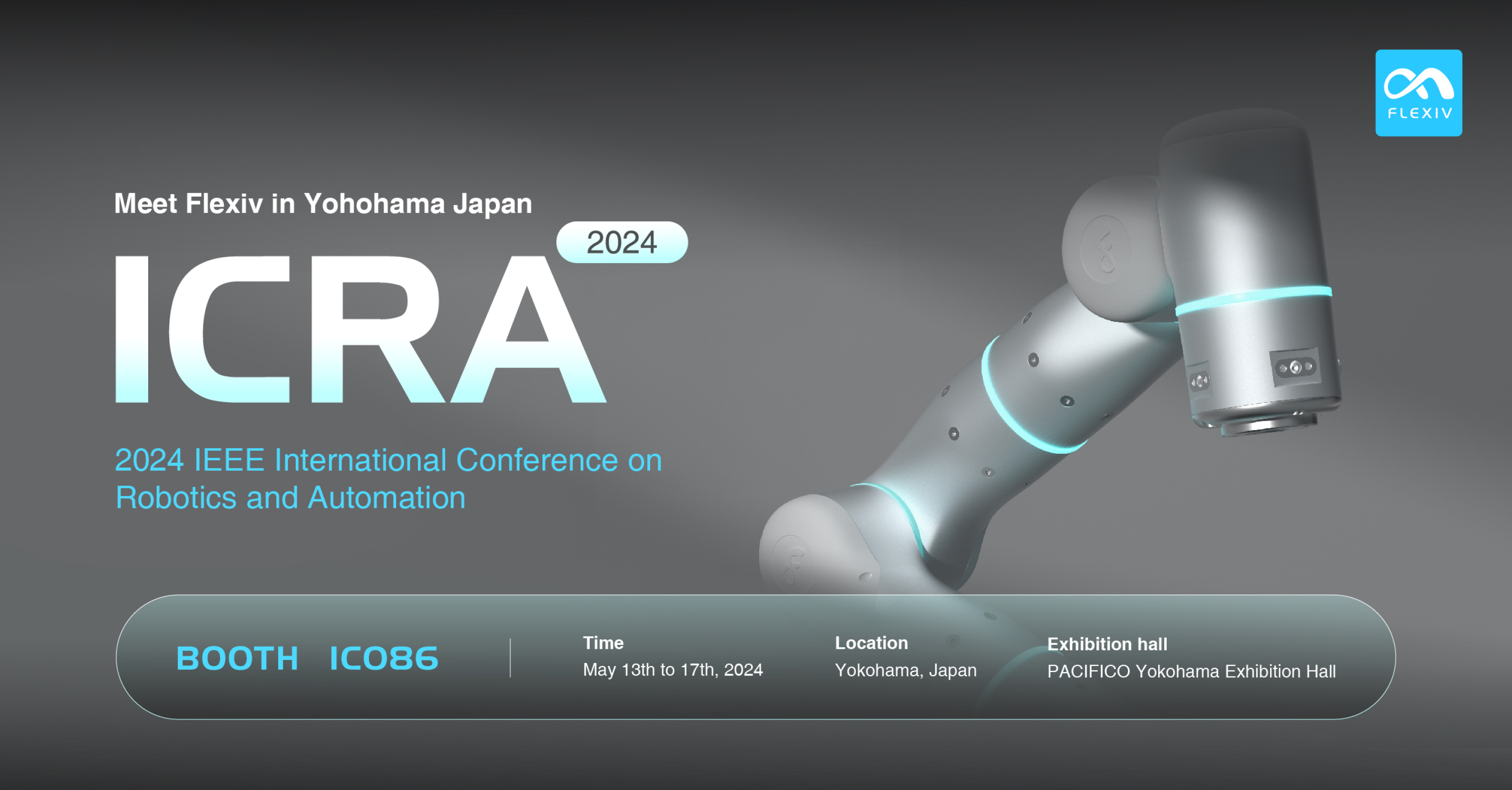 Flexiv Unveils Cutting-edge Robotics at ICRA 2024 to Help Address Japan's Labor Shortage